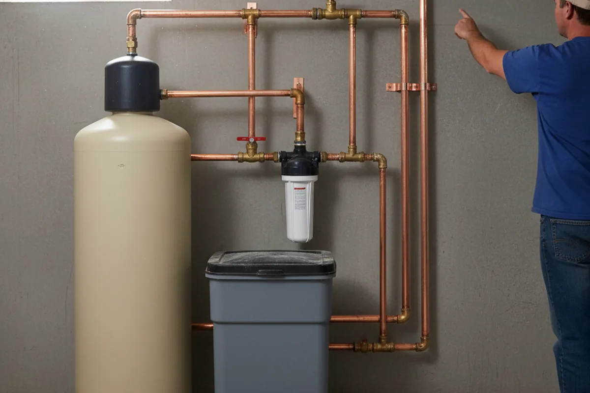 Whole-house water treatment system installed in Delta